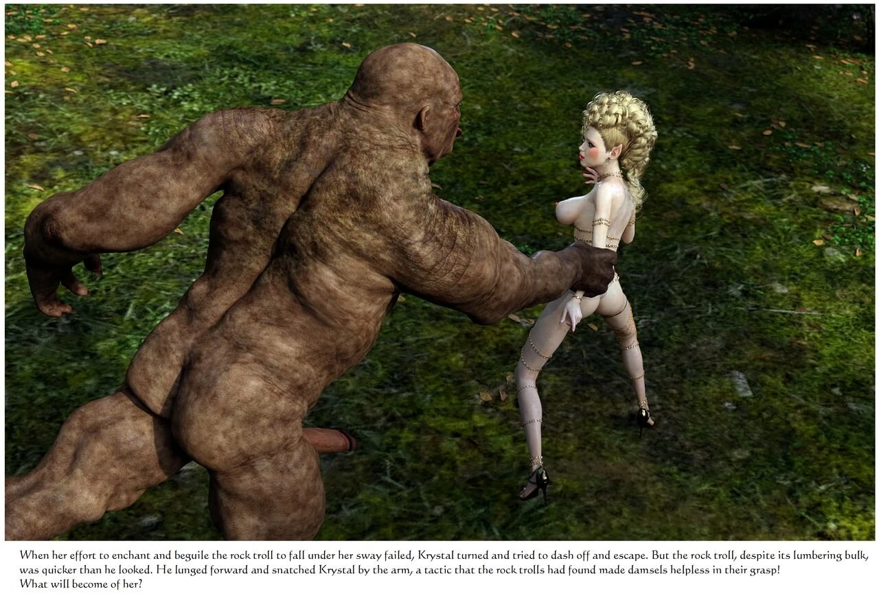 Troll Trouble porn comic picture 4