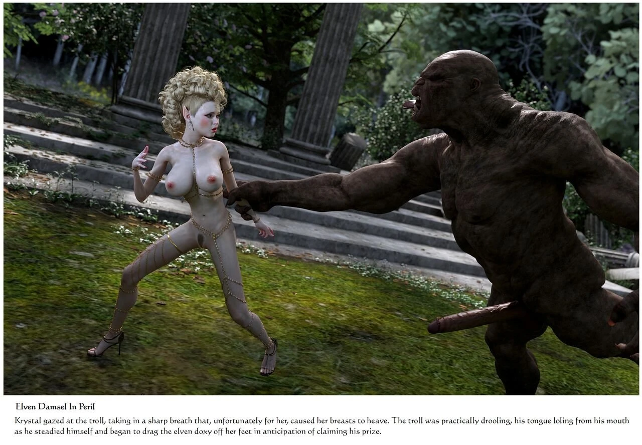 Troll Trouble porn comic picture 6