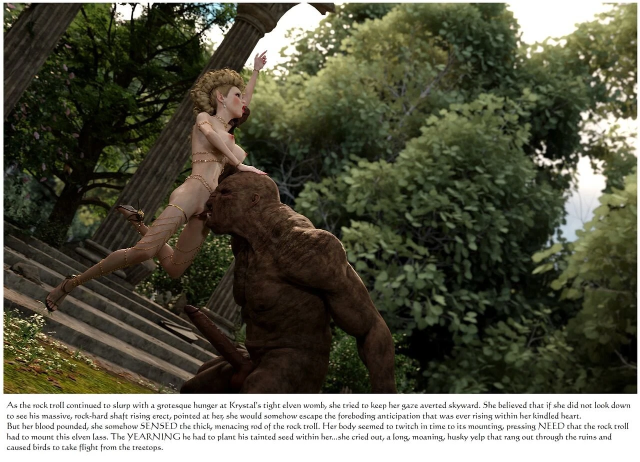 Troll Trouble porn comic picture 9