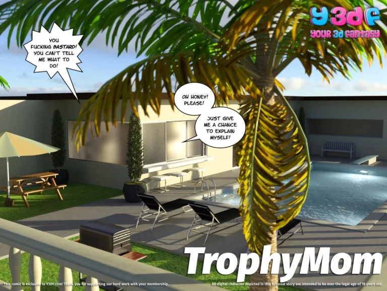 TrophyMom porn comic picture 1