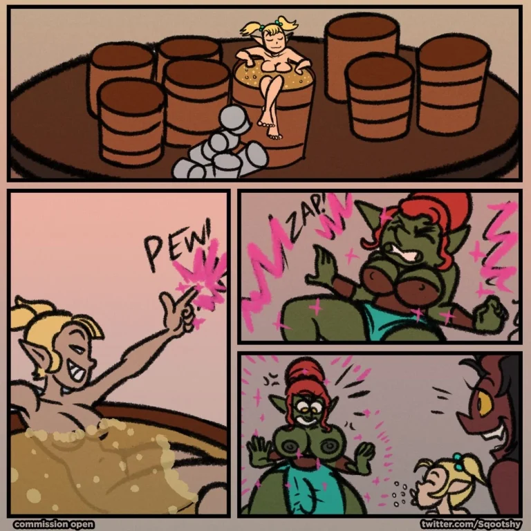 Trouble trio porn comic picture 4