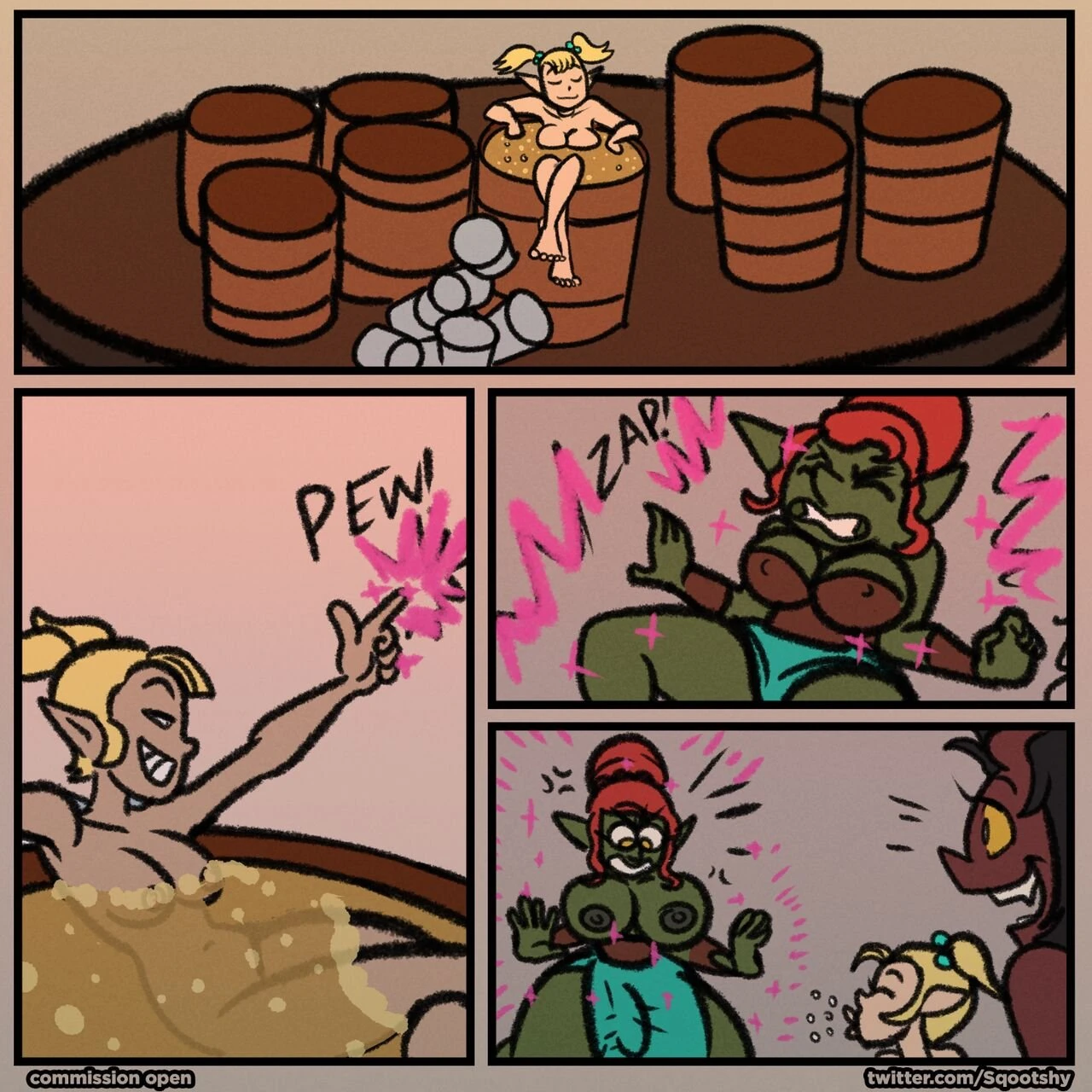 Trouble trio porn comic picture 4