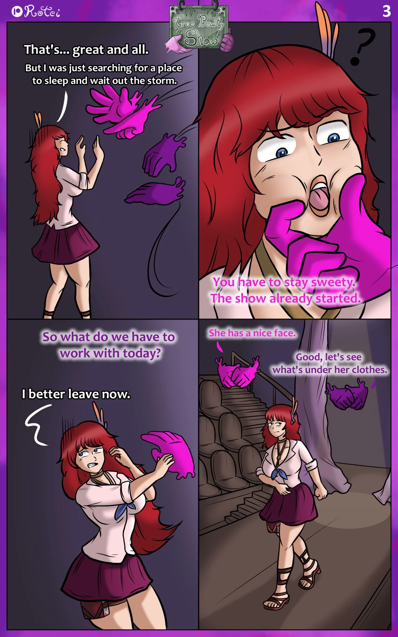 True Beauty Show porn comic picture 4