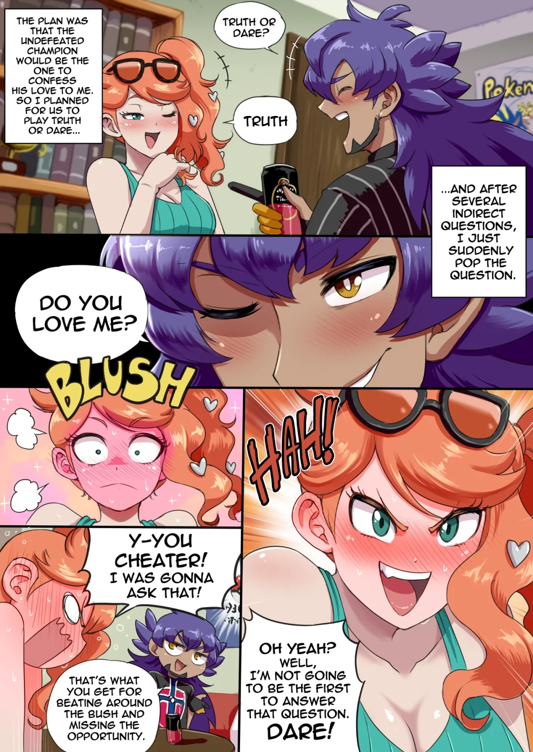 Truth Or Dare Sonia porn comic picture 1