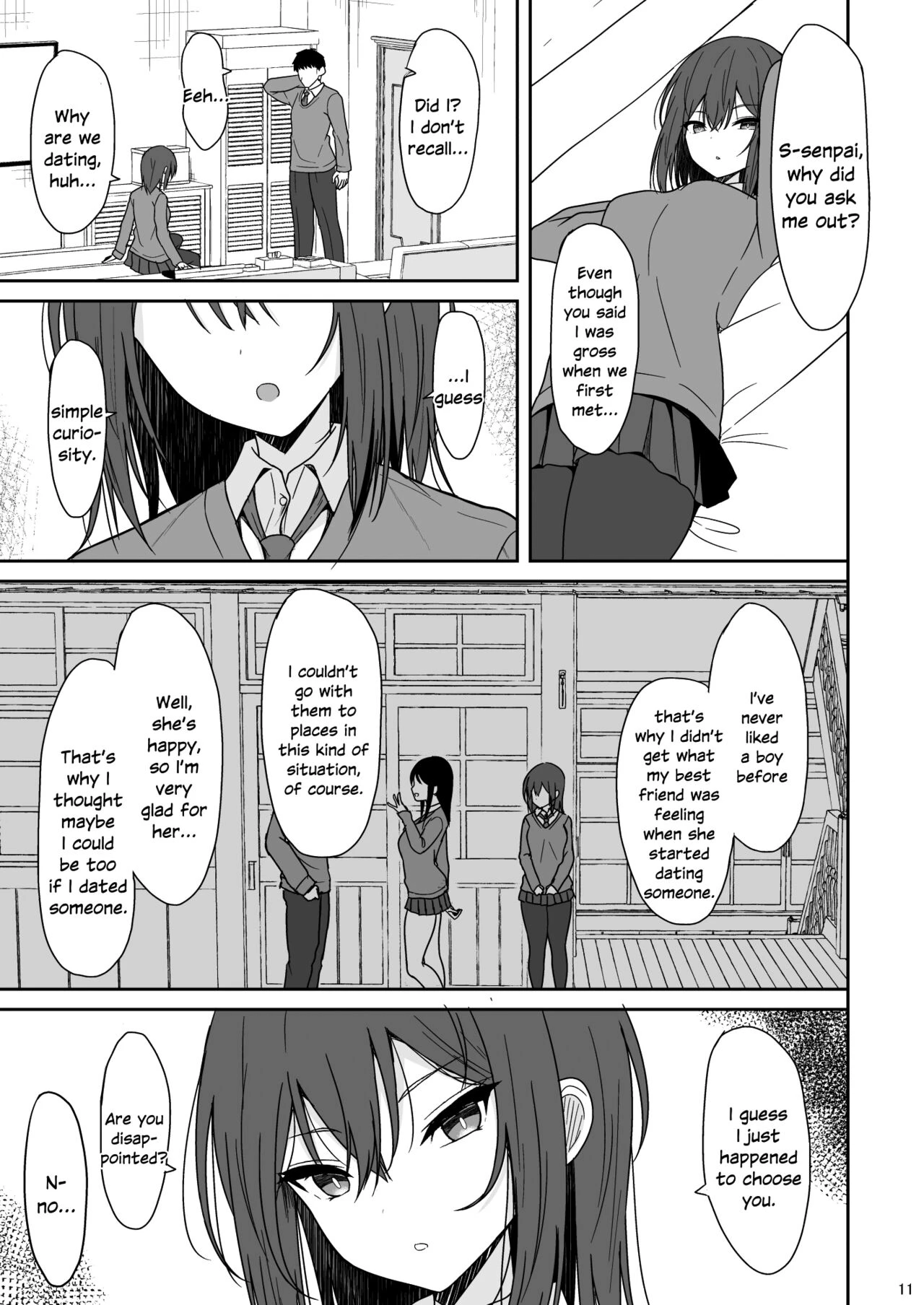 Tsumetai Senpai ga Mukyoka Nakadashi Sareru made porn comic picture 10