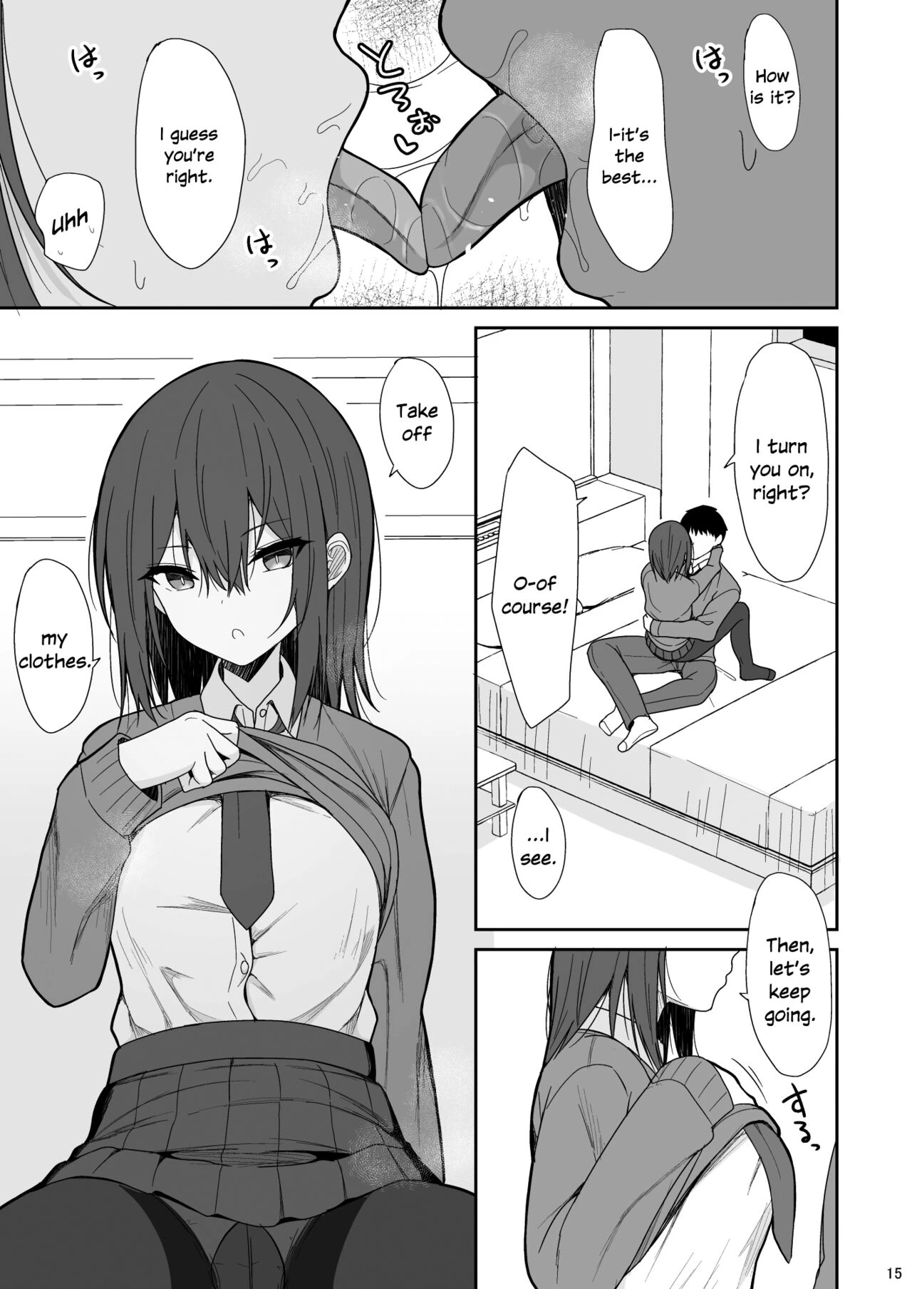 Tsumetai Senpai ga Mukyoka Nakadashi Sareru made porn comic picture 14