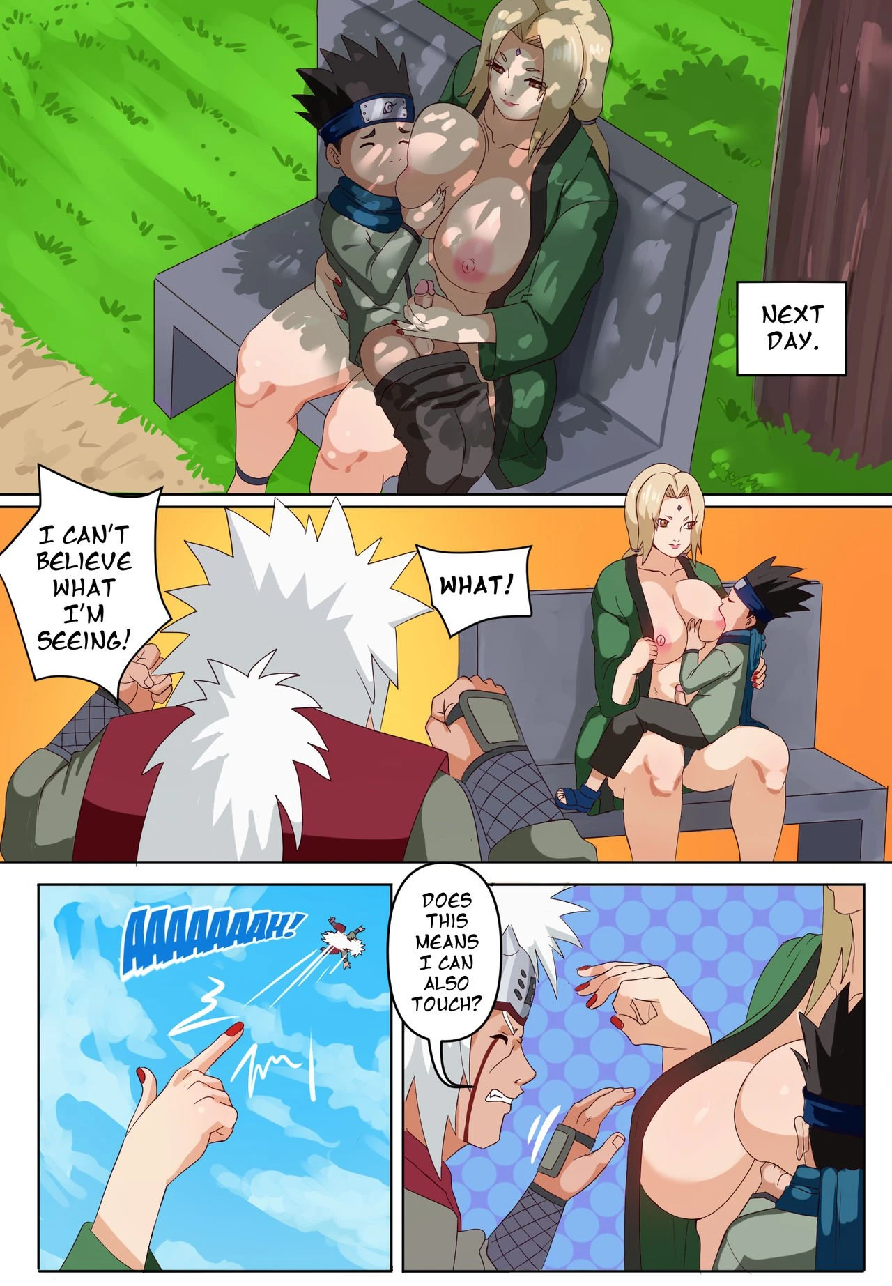 Tsunade & Konohamaru porn comic picture 33