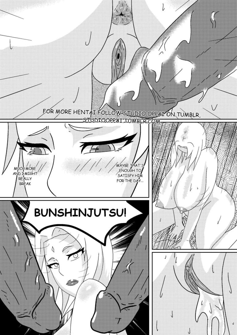 Tsunade's Lost Bet porn comic picture 15