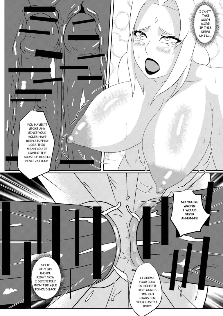 Tsunade's Lost Bet porn comic picture 23