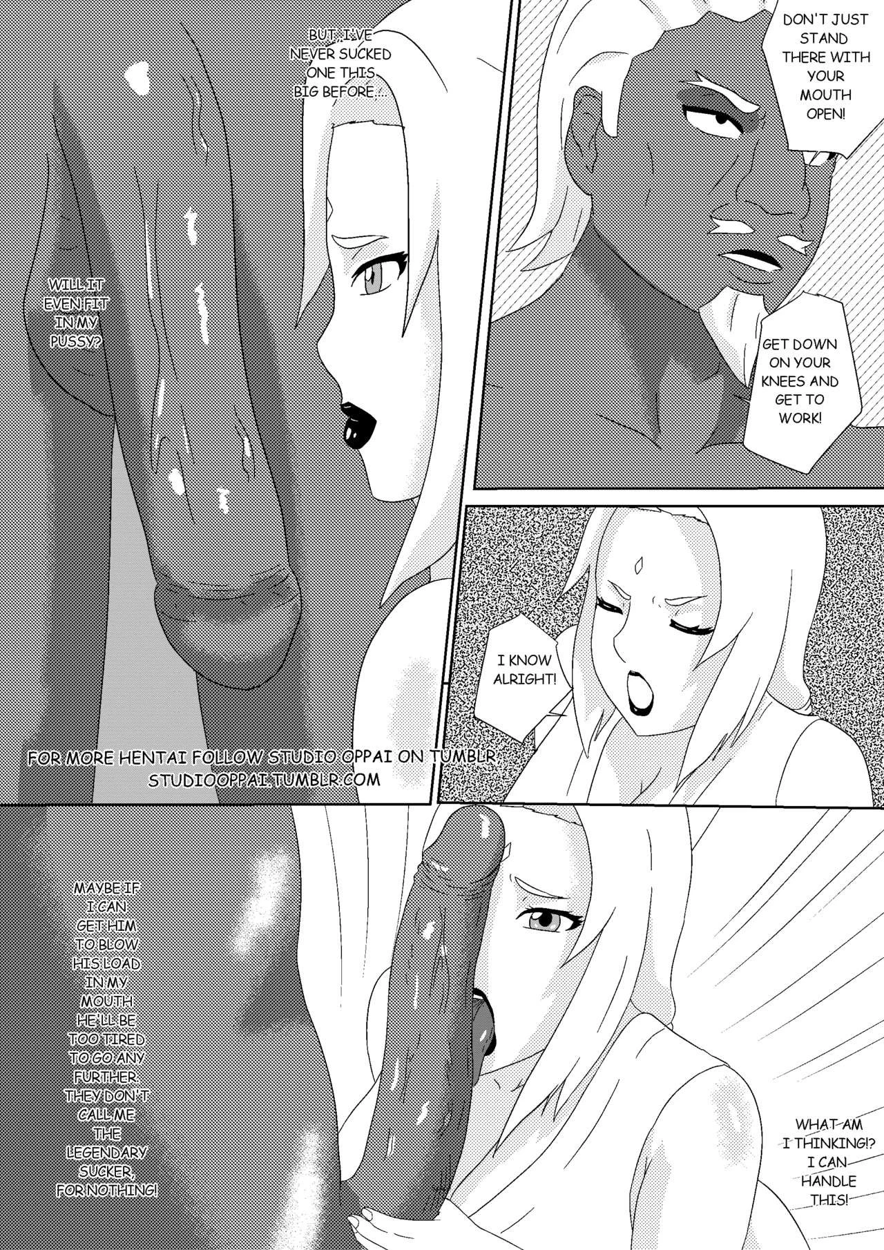 Tsunade's Lost Bet porn comic picture 6