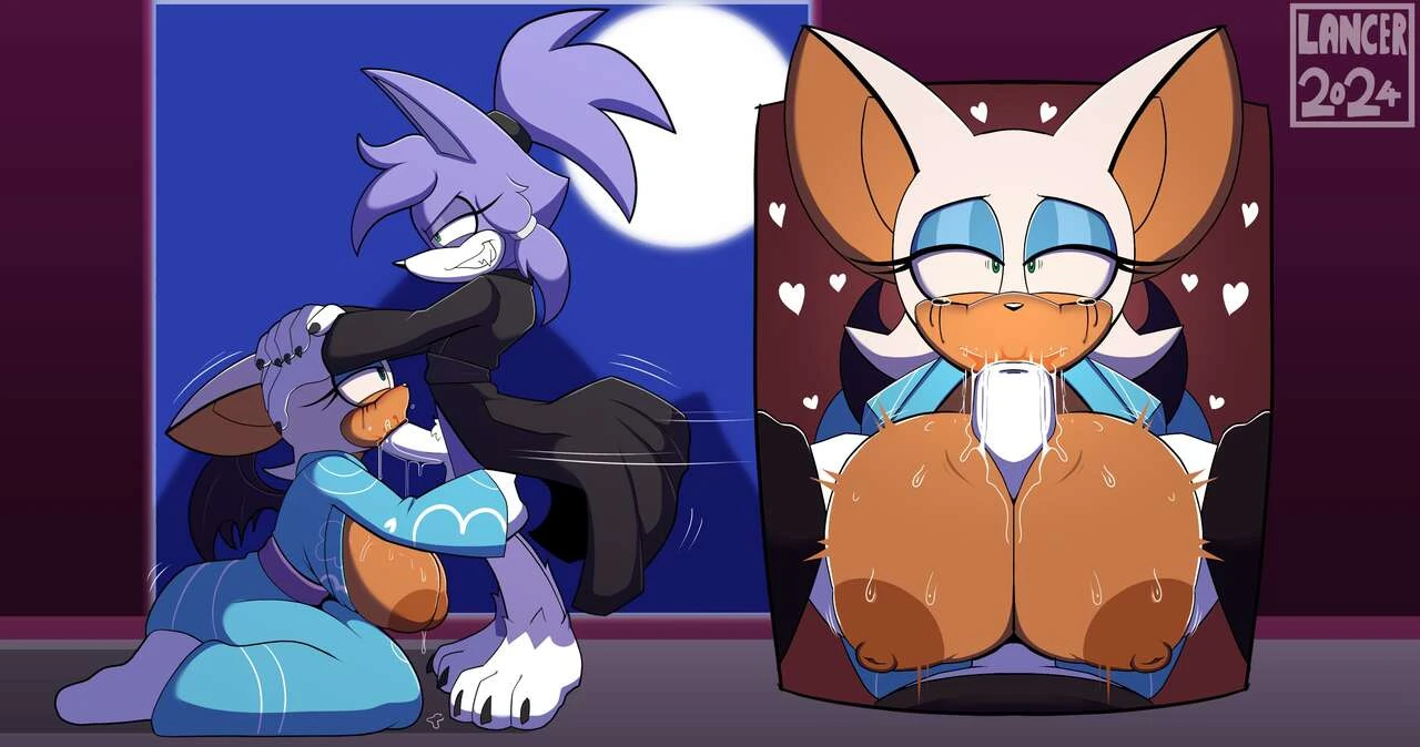 Tundra x Rouge the Bat porn comic picture 6