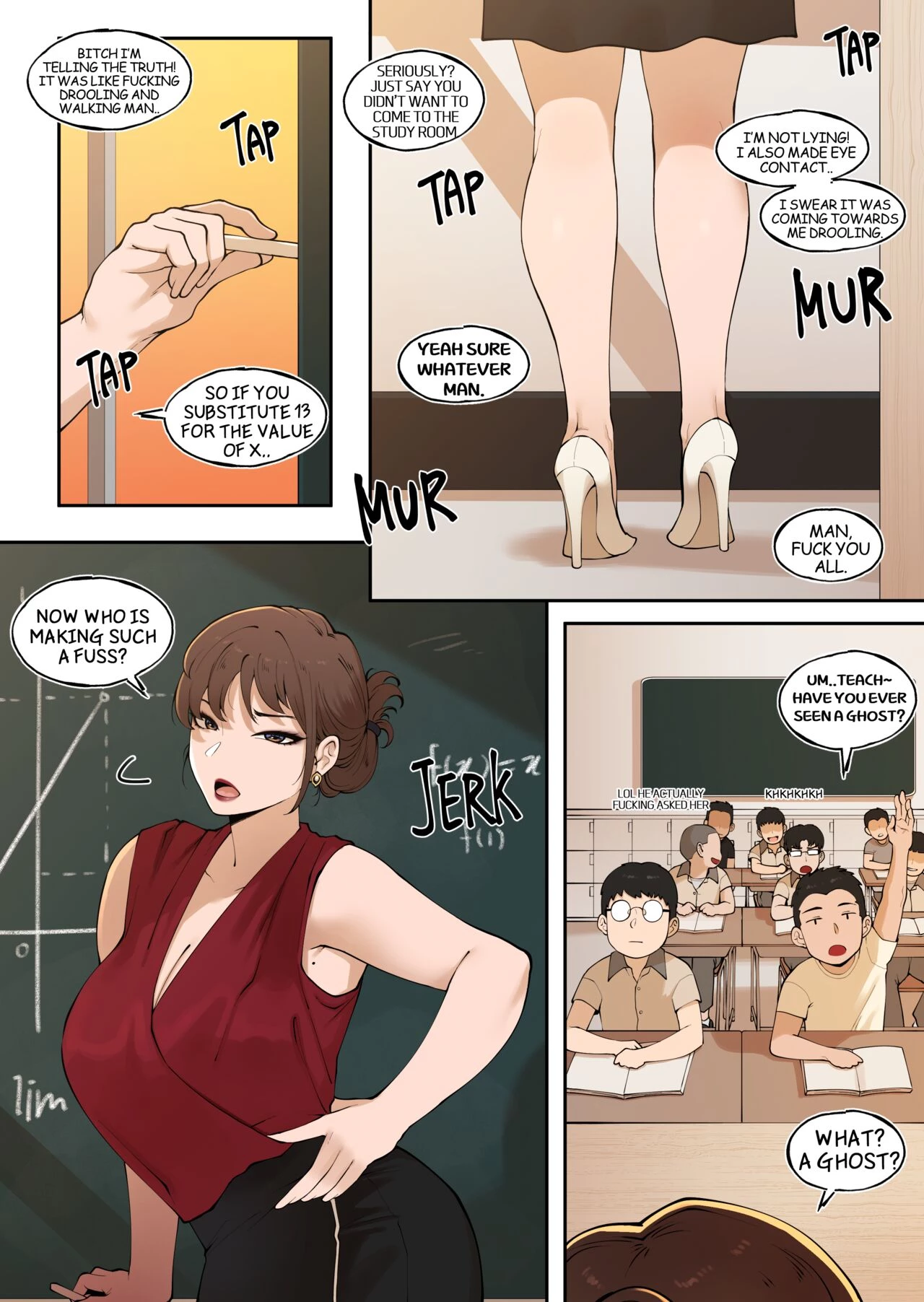 Tutor's Grace 2 porn comic picture 6