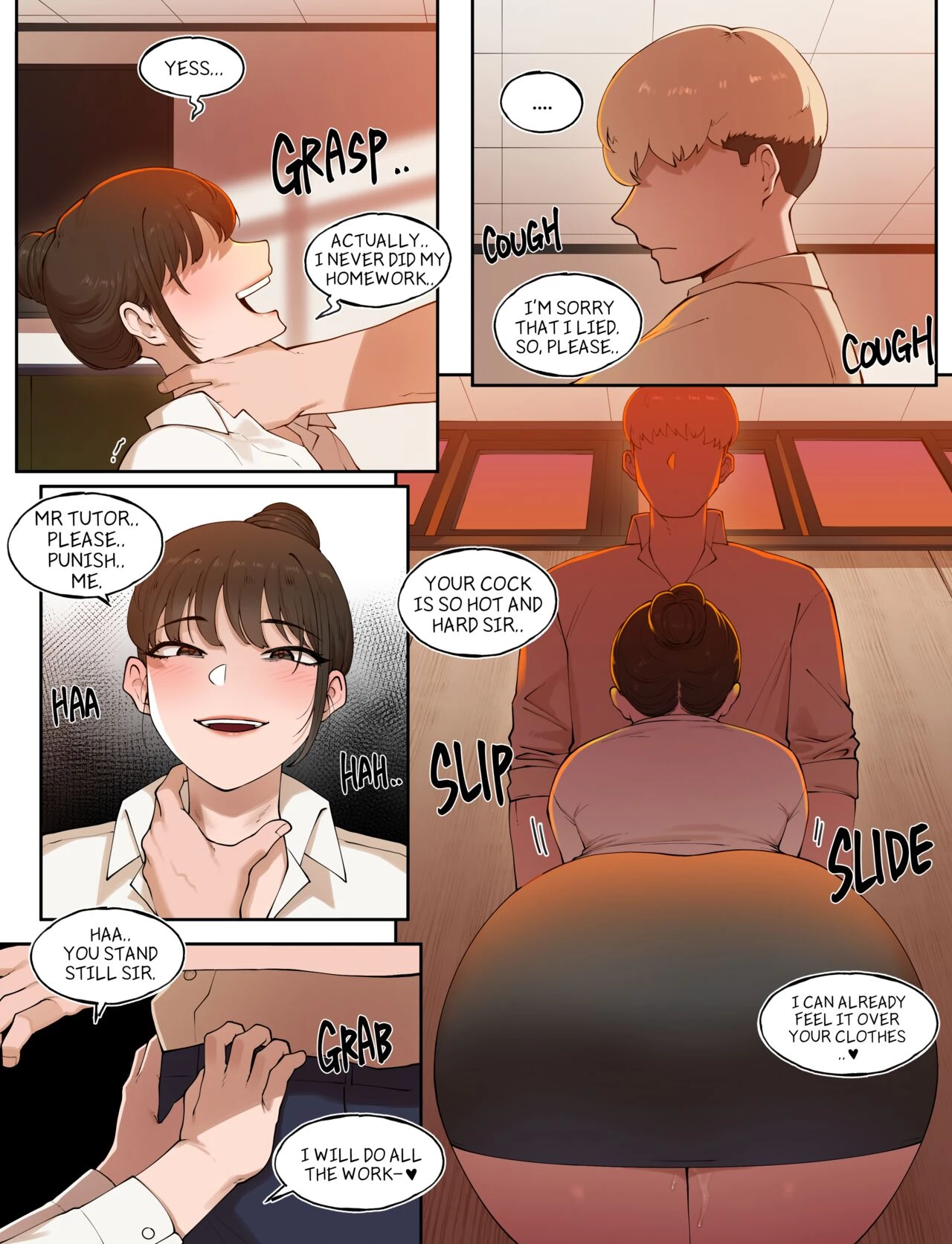 Tutor's Grace 3 porn comic picture 9