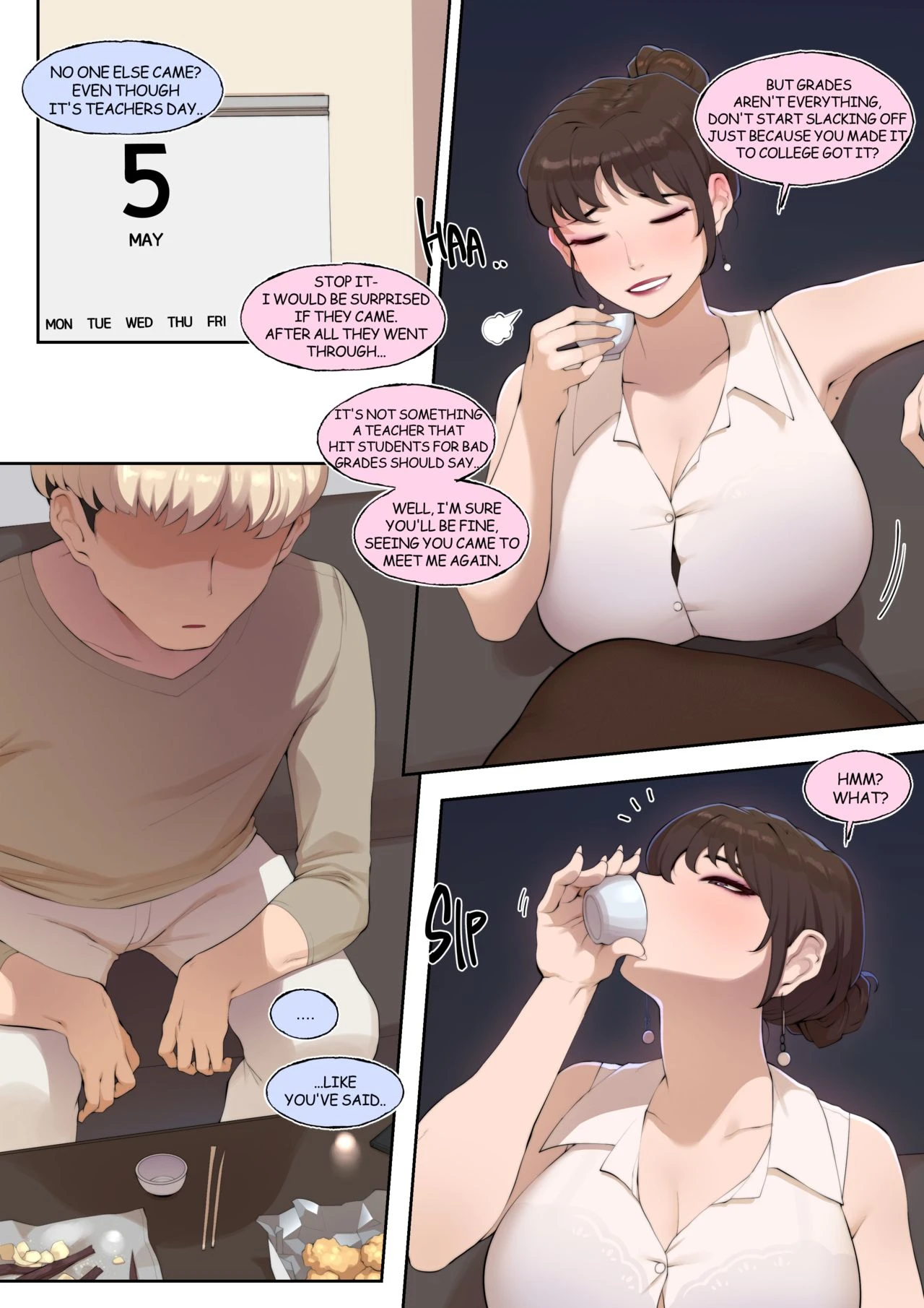 Tutor's Grace porn comic picture 5