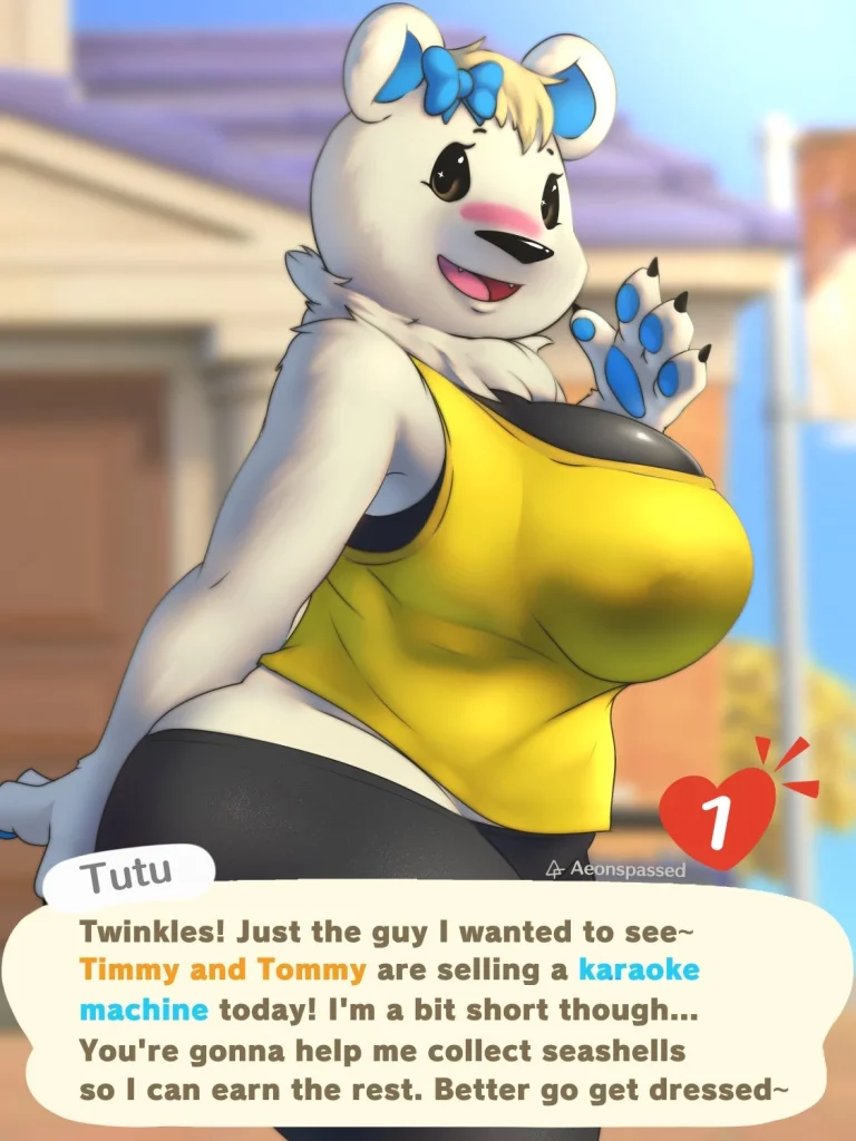 Tutu porn comic picture 1