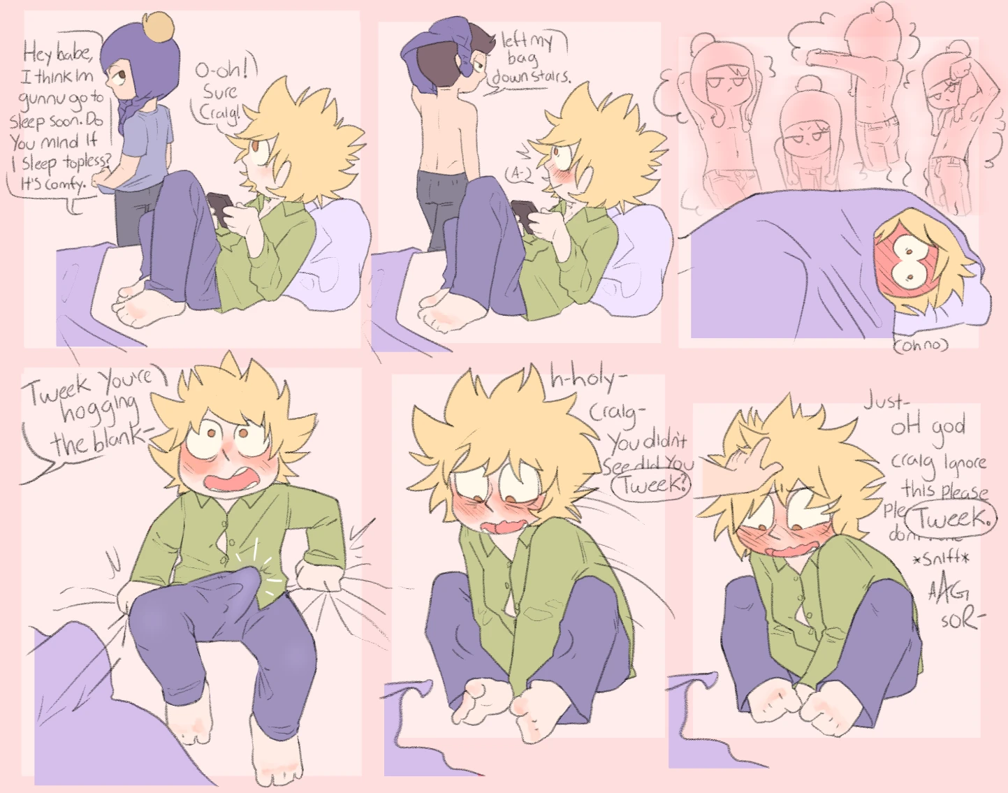 Tweek x Craig (SlimyLiz) porn comic picture 1