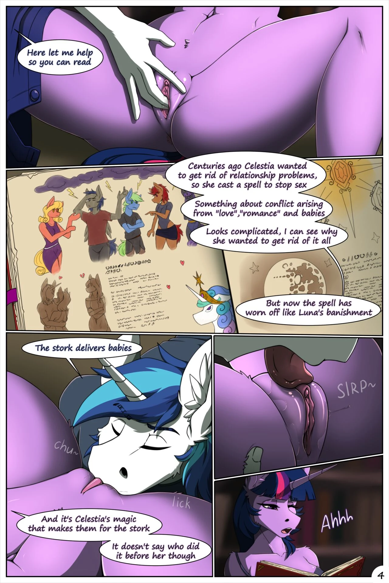 Twilight and Shining porn comic picture 4