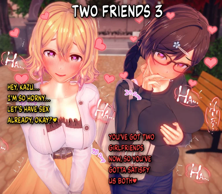Two Friends 3 porn comic picture 1