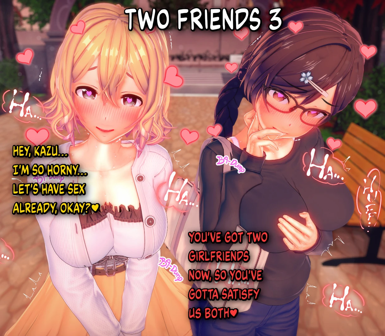 Two Friends 3 porn comic picture 1