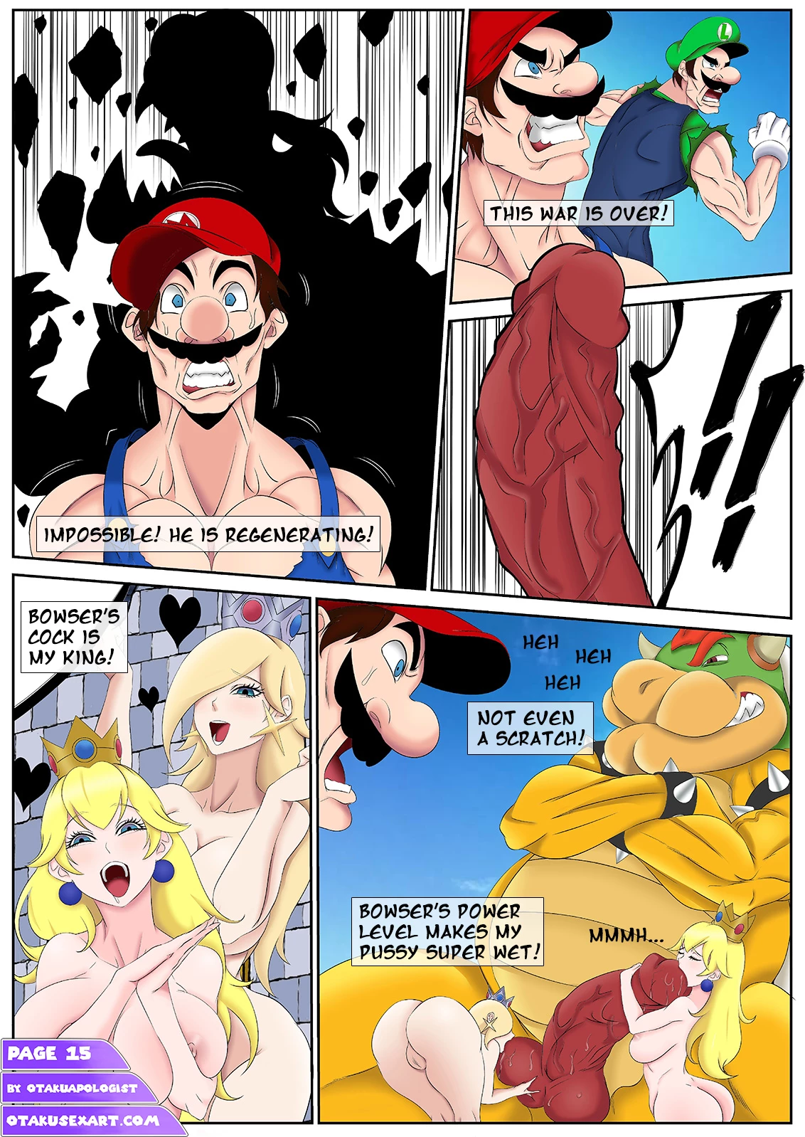Two Princesses One Yoshi 3 porn comic picture 18