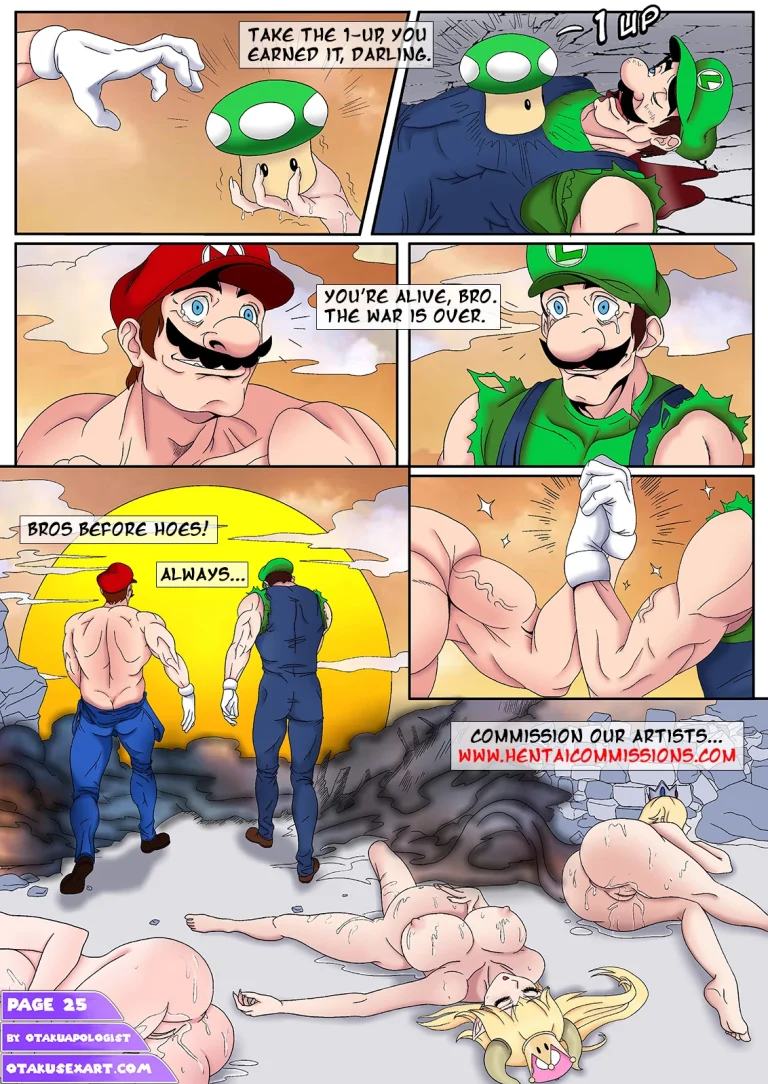 Two Princesses One Yoshi 3 porn comic picture 28