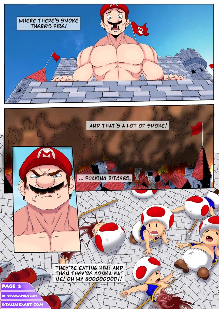 Two Princesses One Yoshi 3 porn comic picture 6
