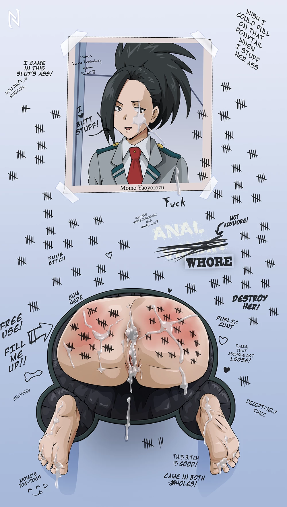 U.A. Wall (Girls) porn comic picture 12