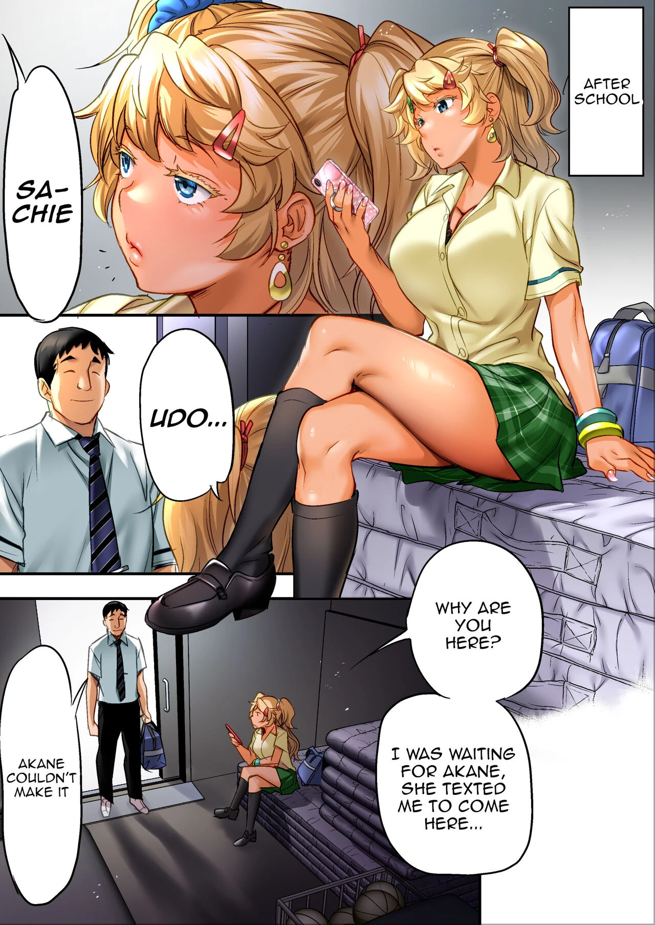 Udo "No matter How Many Times I Fuck You Sachie It Feels Amazing" | Udo "Sachie mo Nankai mo Rape suru to Kimochi Yoku Narun da." porn comic picture 27
