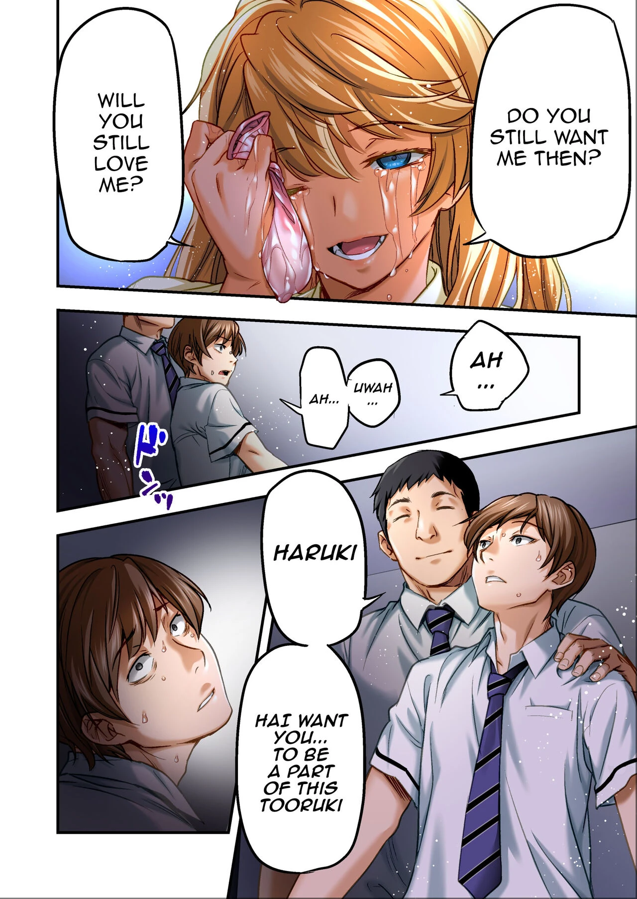 Udo "No matter How Many Times I Fuck You Sachie It Feels Amazing" | Udo "Sachie mo Nankai mo Rape suru to Kimochi Yoku Narun da." porn comic picture 78