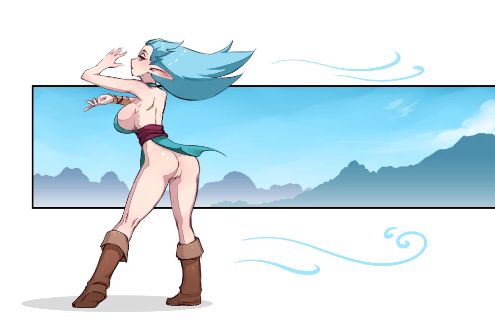 Ultra Optimistic Druid Elf Adventures porn comic picture 7