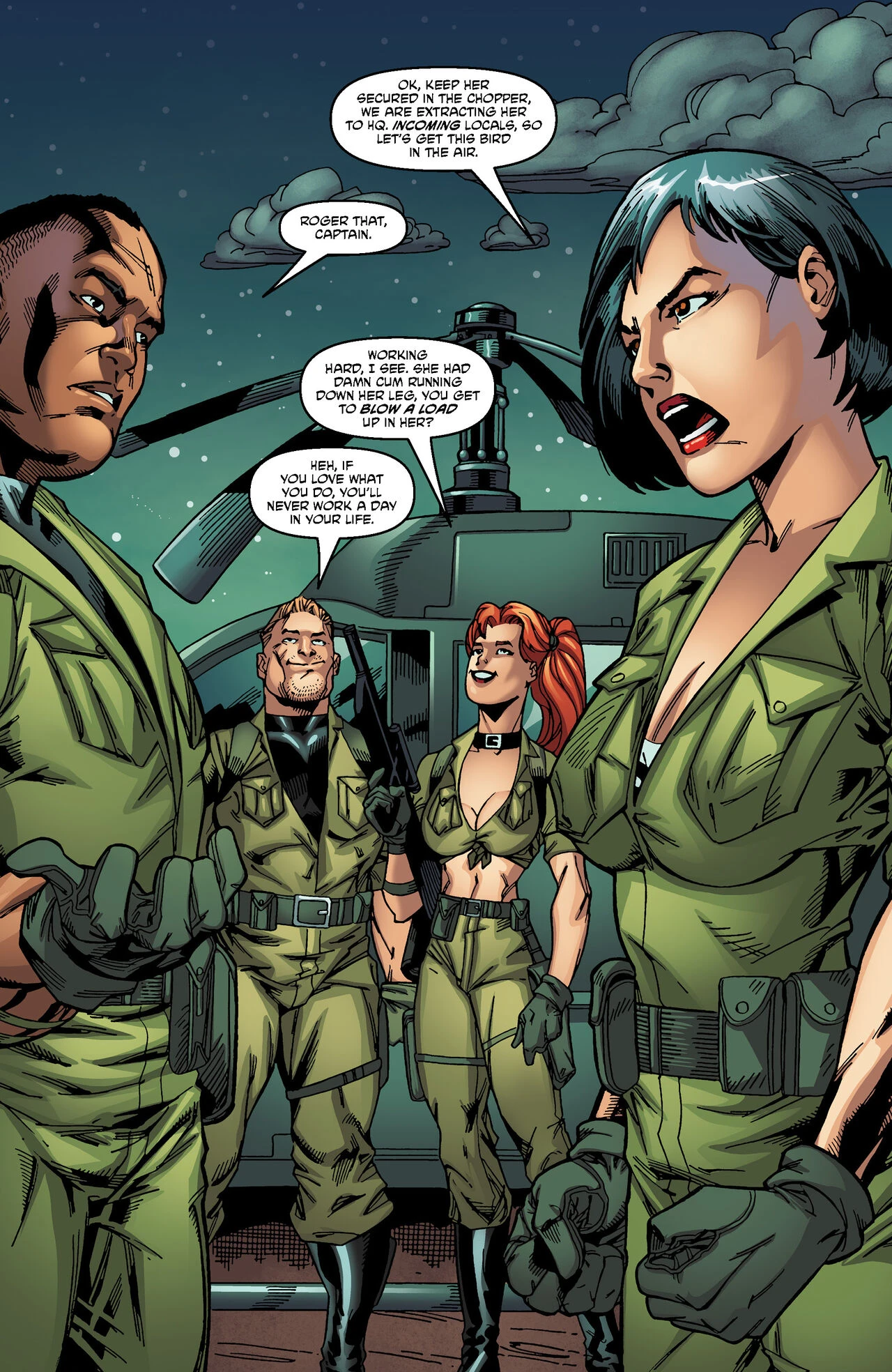 Un Holy Argent vs Onyx porn comic picture 21