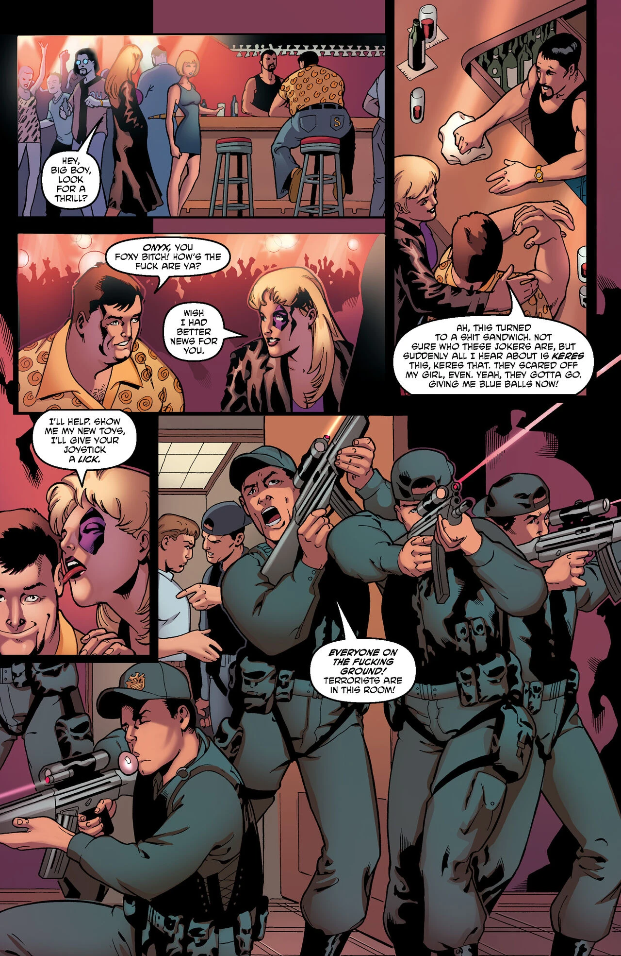 Un Holy Argent vs Onyx porn comic picture 38