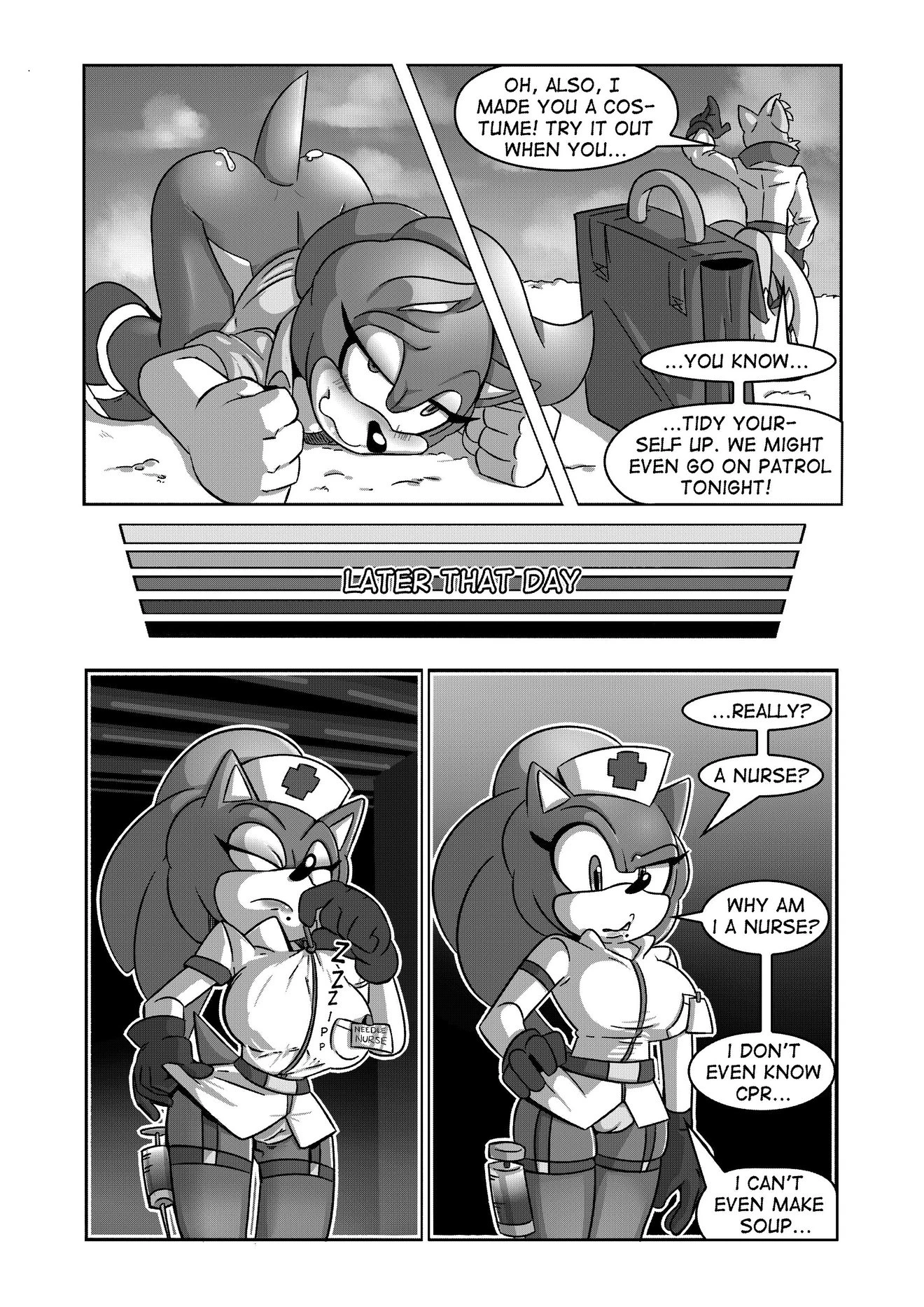Unbreakable Bond porn comic picture 22