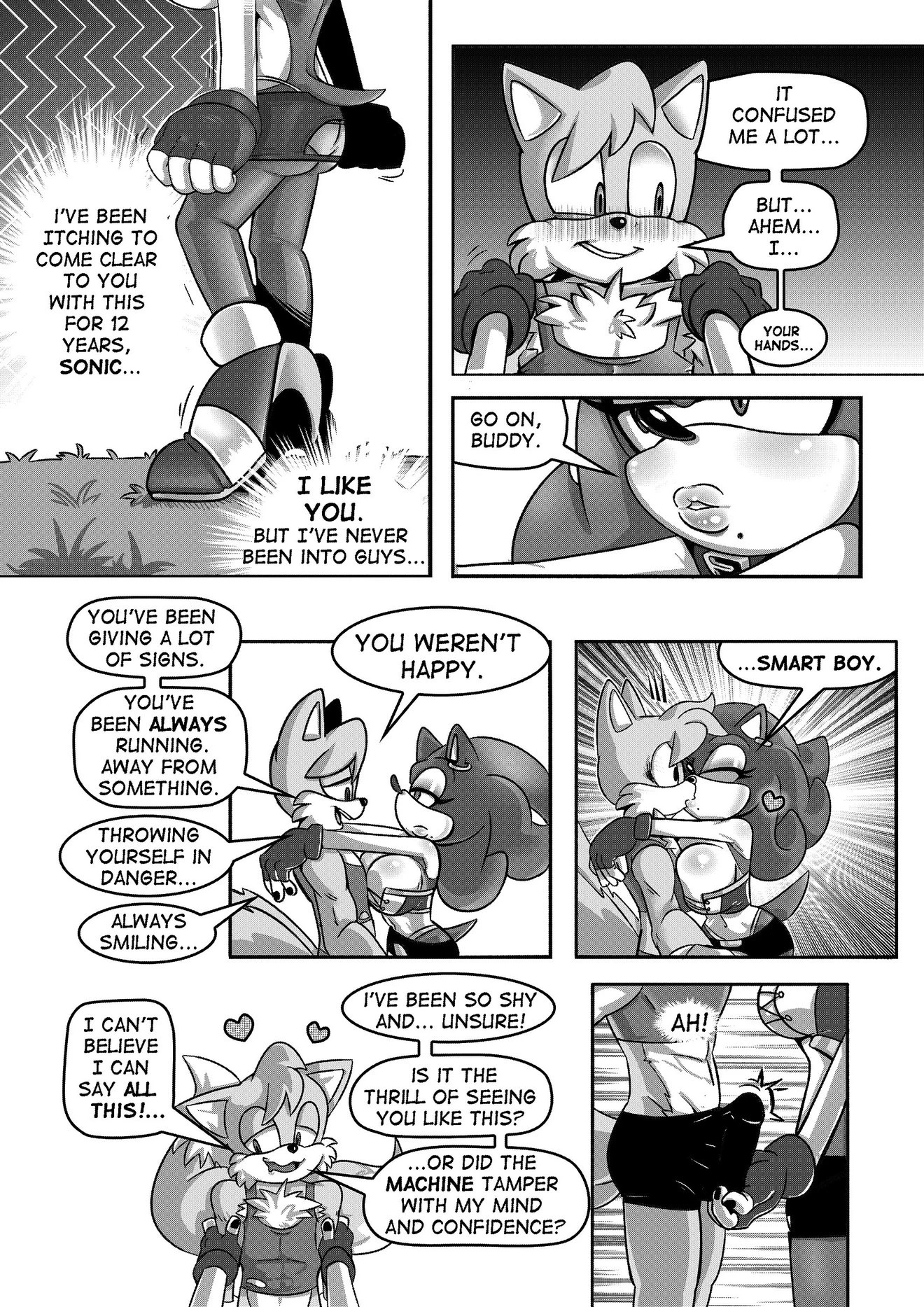 Unbreakable Bond porn comic picture 9