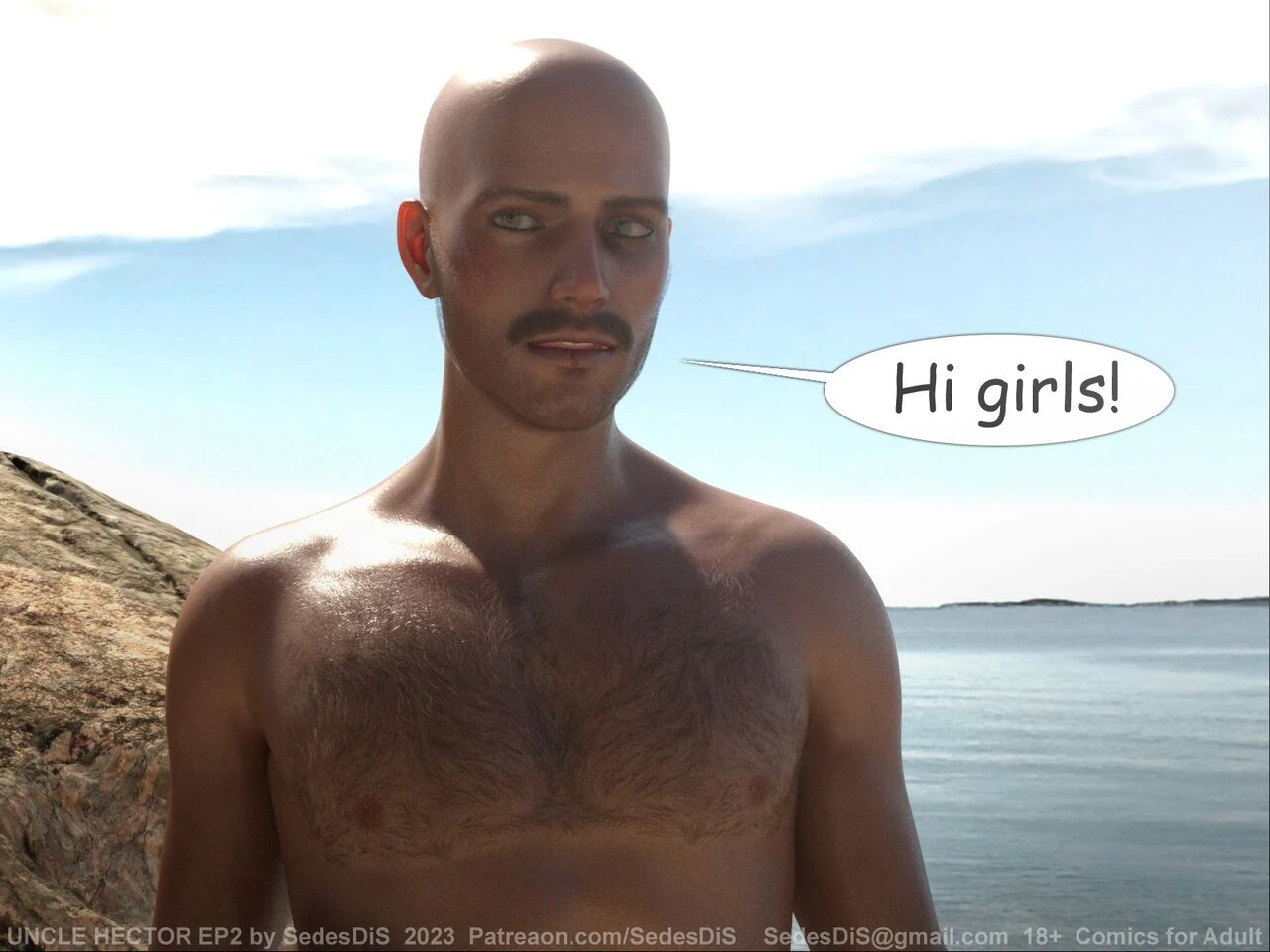 Uncle Hector 2 porn comic picture 2