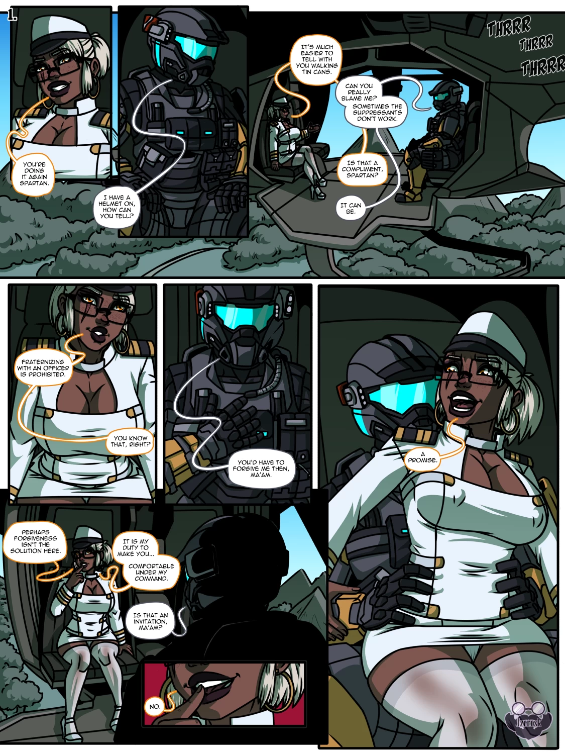 Under Stroggie's Command porn comic picture 1