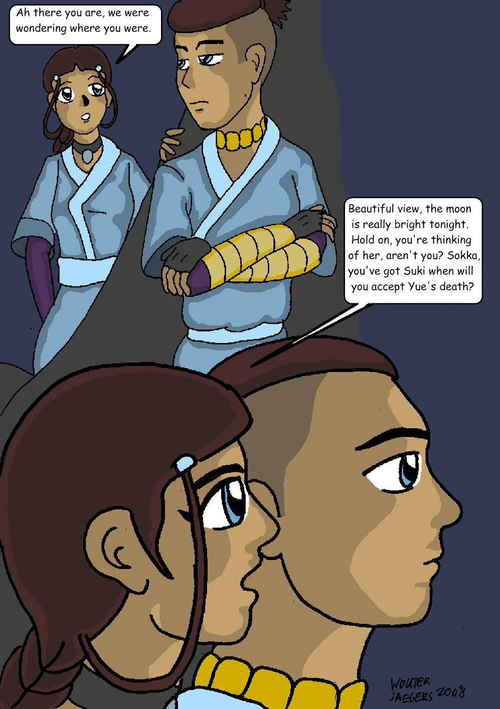 Under the Moonlight porn comic picture 3