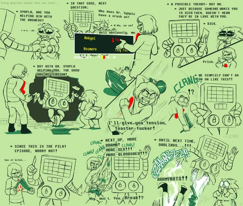 UnderHERtail (Complete Edition) porn comic picture 34