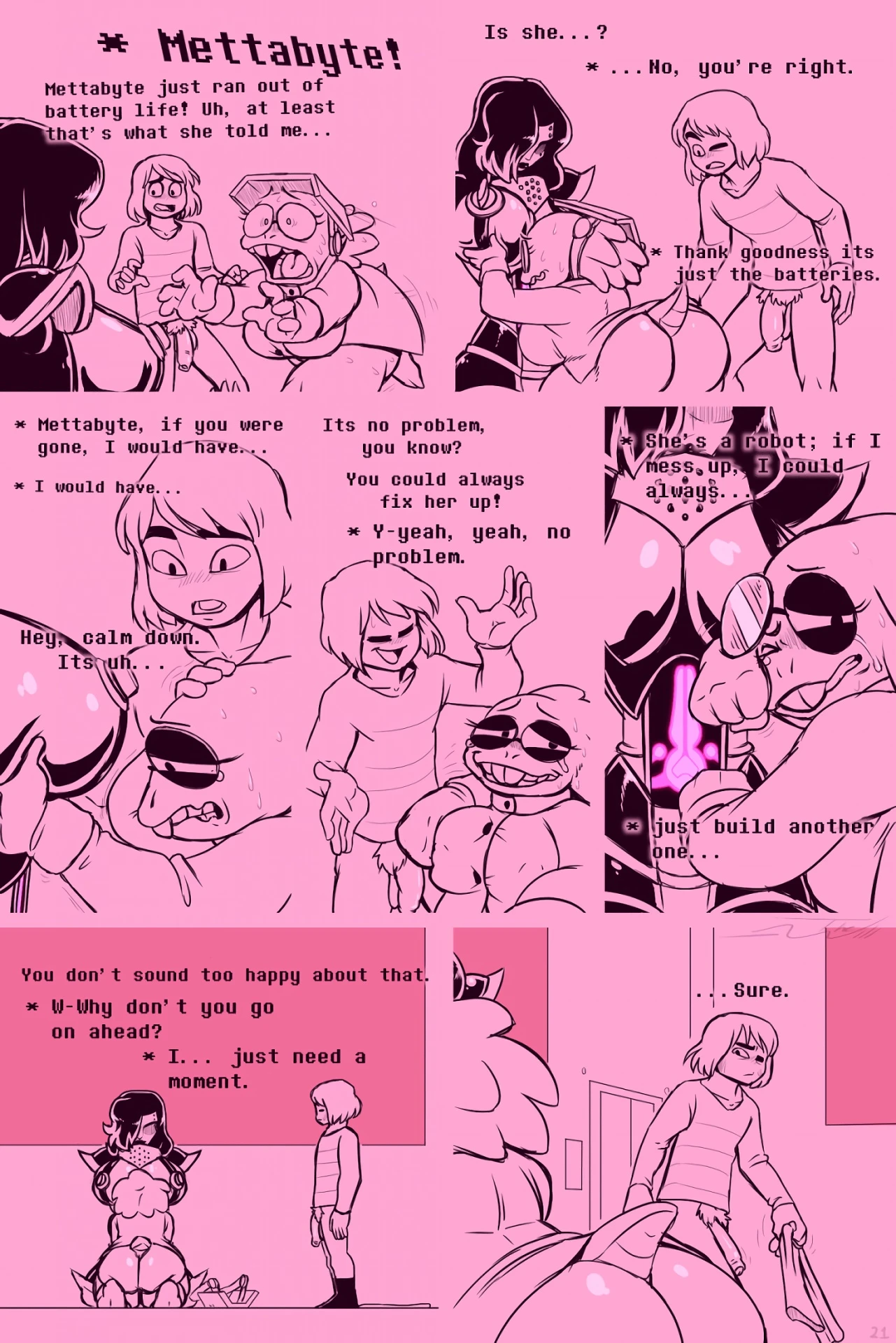 Under(her)tail part 6 porn comic picture 22