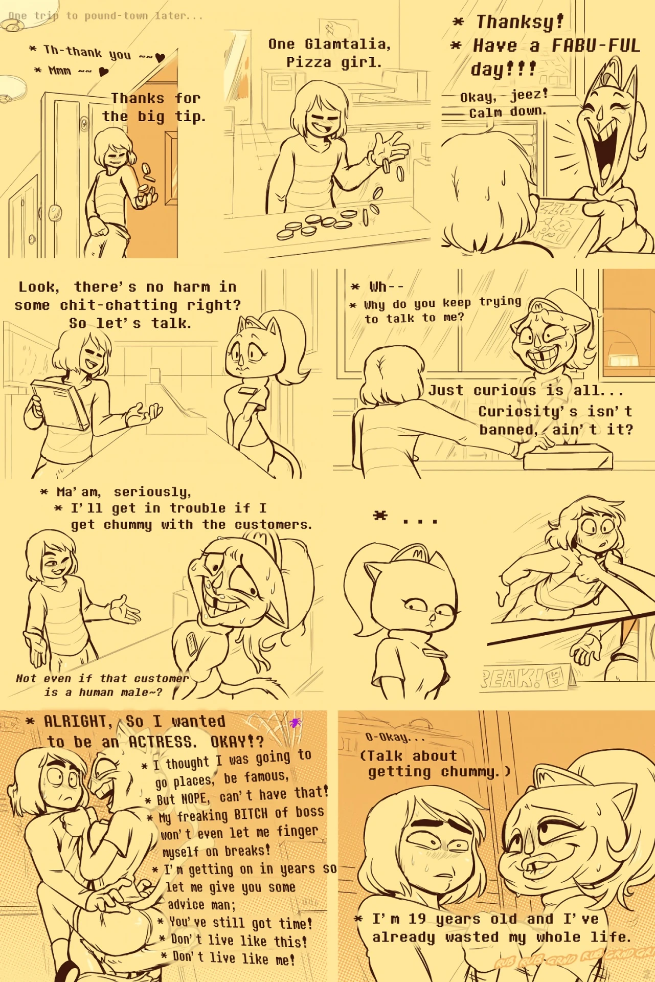 Under(her)tail part 6 porn comic picture 3