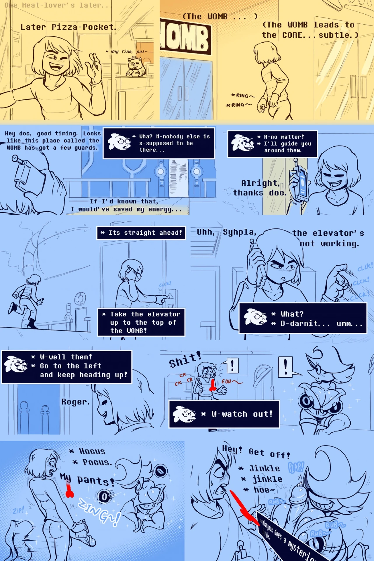 Under(her)tail part 6 porn comic picture 5