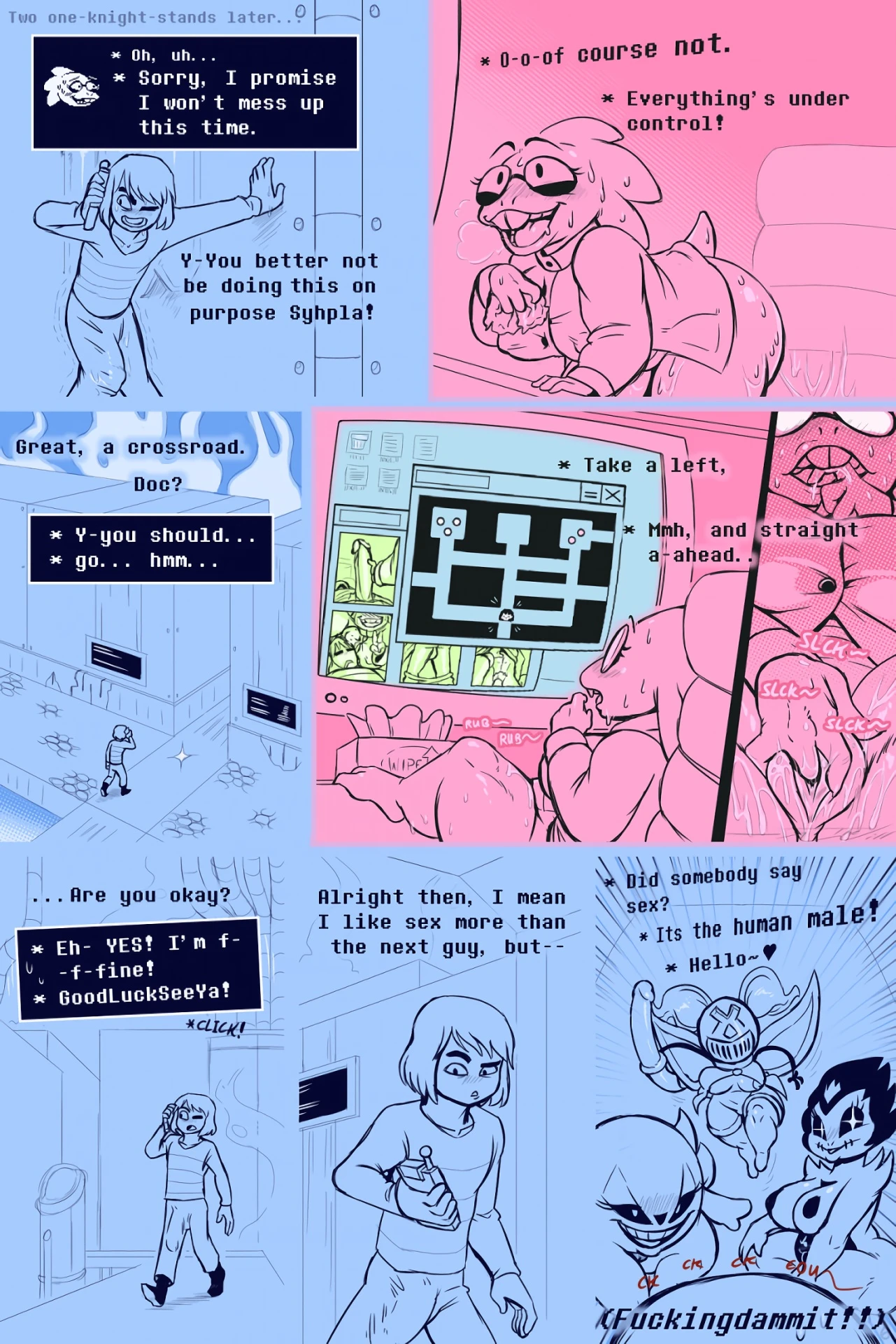 Under(her)tail part 6 porn comic picture 7