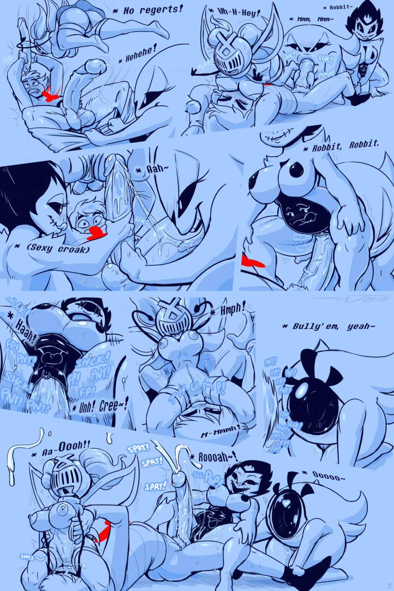Under(her)tail part 6 porn comic picture 8