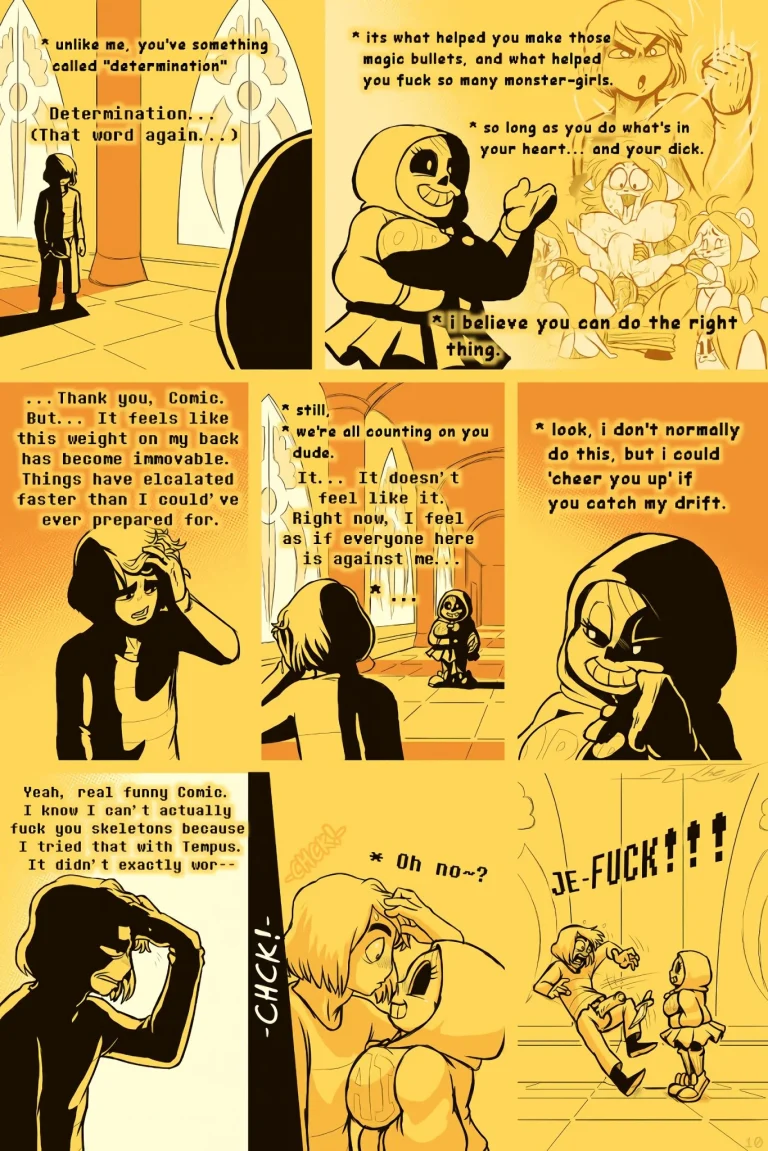 Under(her)tail Part 7 porn comic picture 10