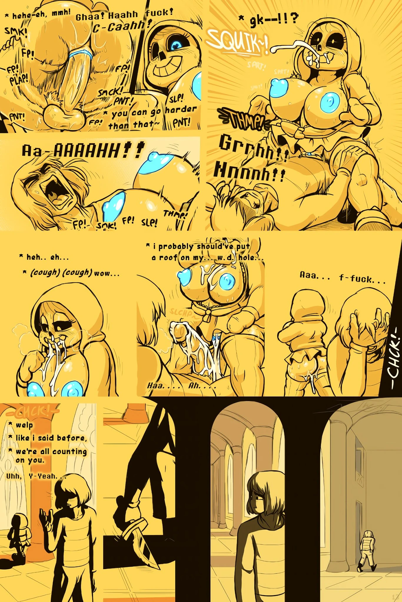 Under(her)tail Part 7 porn comic picture 13