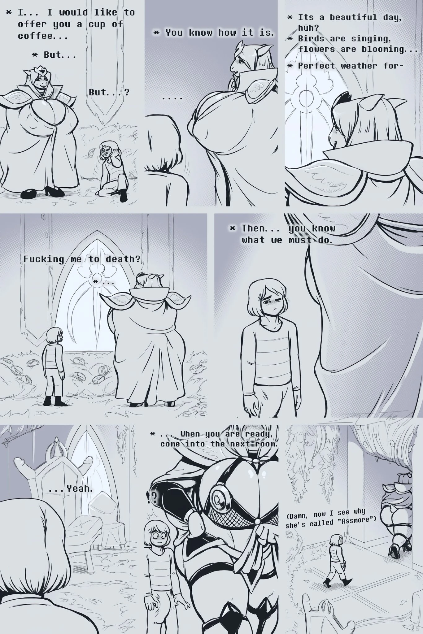 Under(her)tail Part 7 porn comic picture 15