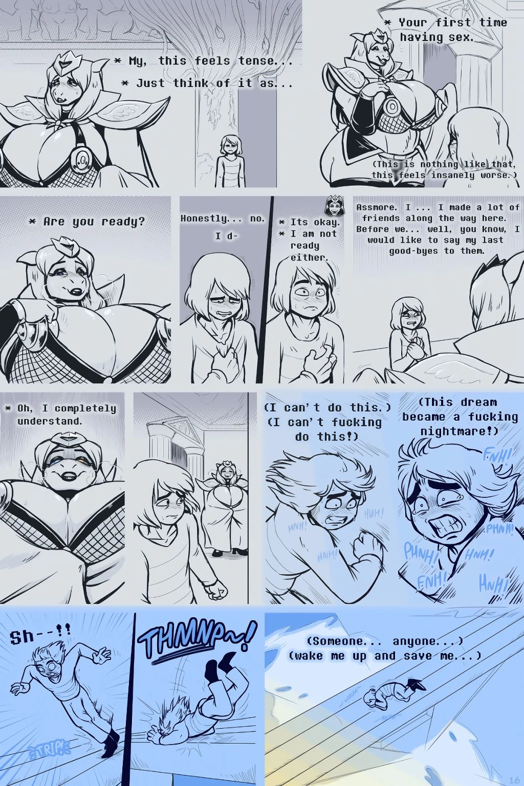 Under(her)tail Part 7 porn comic picture 16