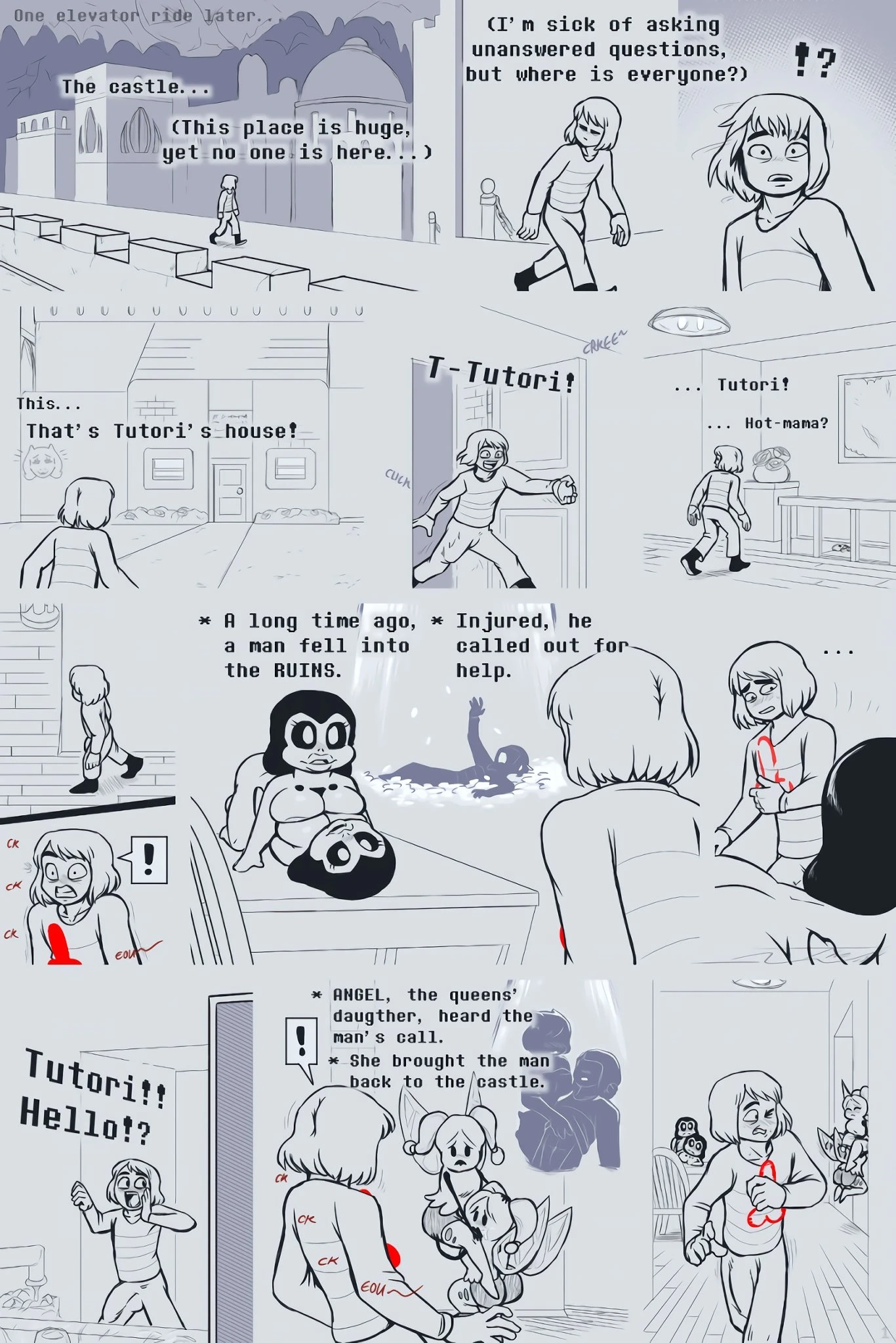 Under(her)tail Part 7 porn comic picture 2