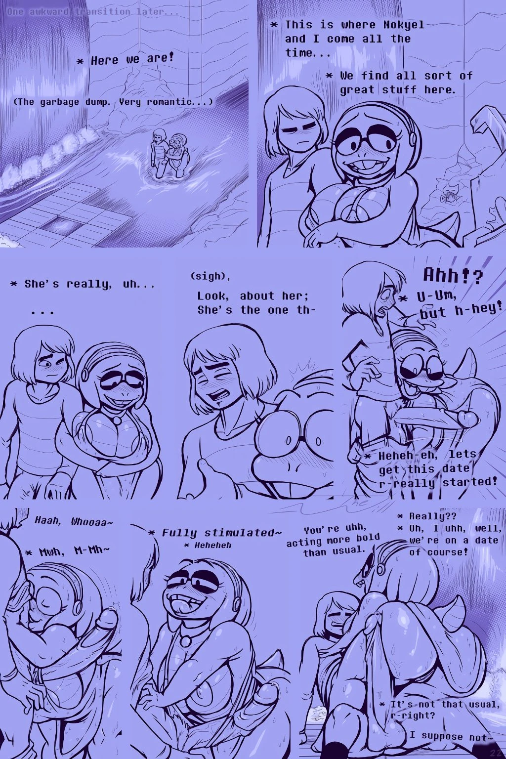 Under(her)tail Part 7 porn comic picture 22