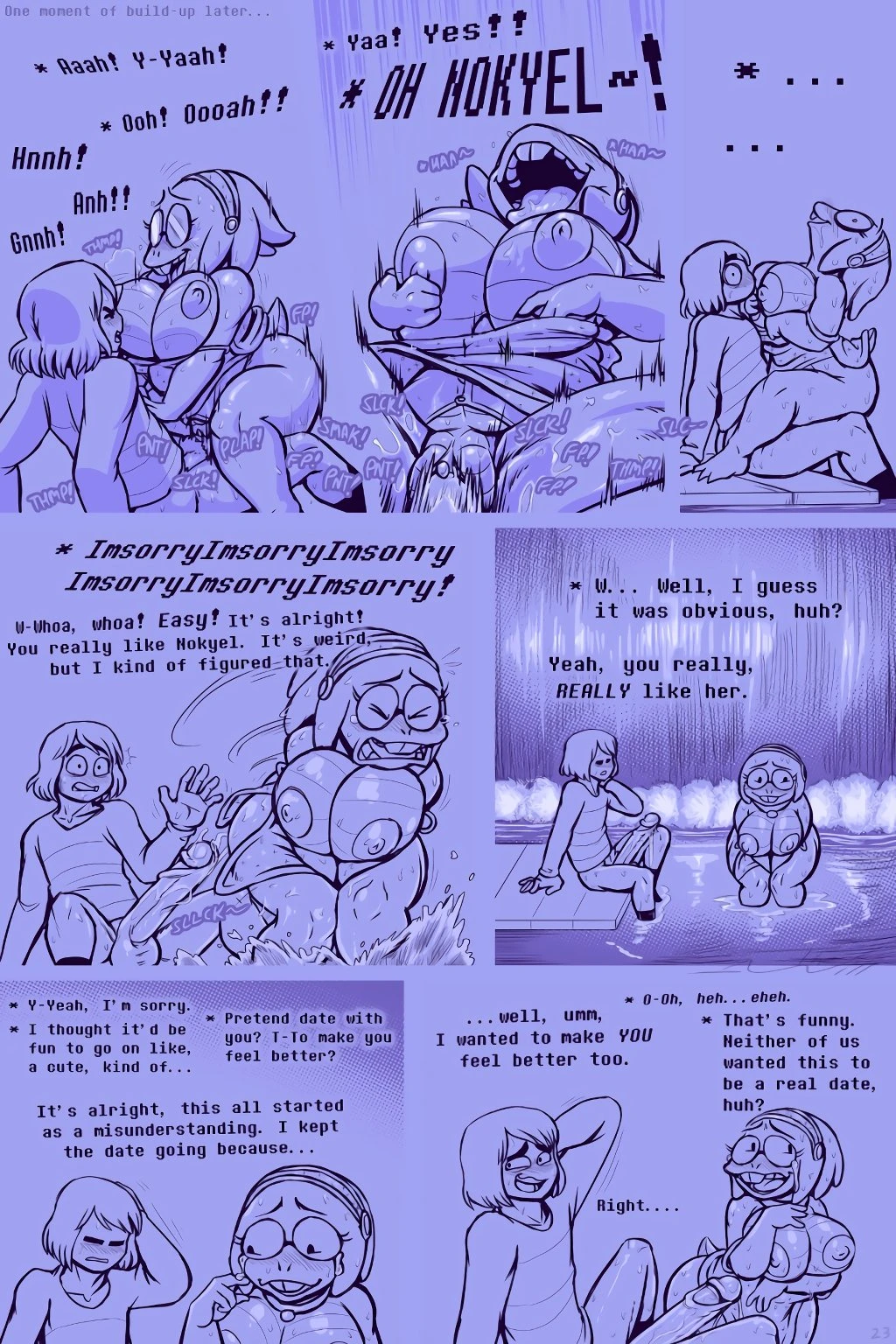 Under(her)tail Part 7 porn comic picture 23